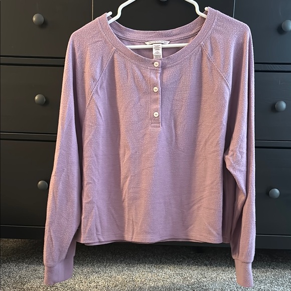 Victorious Secret Purple Pajama Top - Picture 1 of 1
